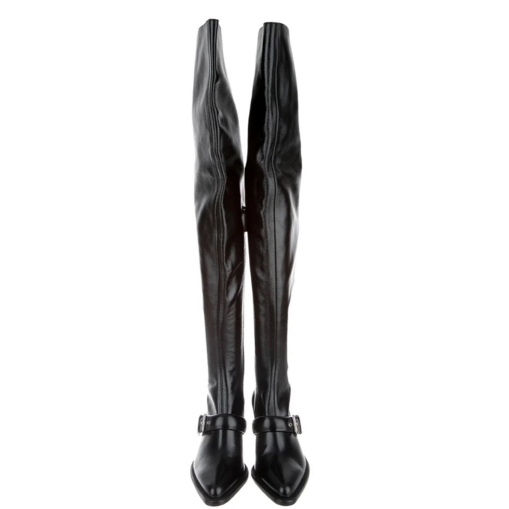 Chloe Rylee over the knee Thigh High Leather Boot 40